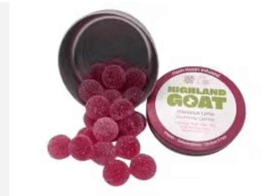 Highland Goat - Hibiscus Lime Gummy Gems - 20 pk'