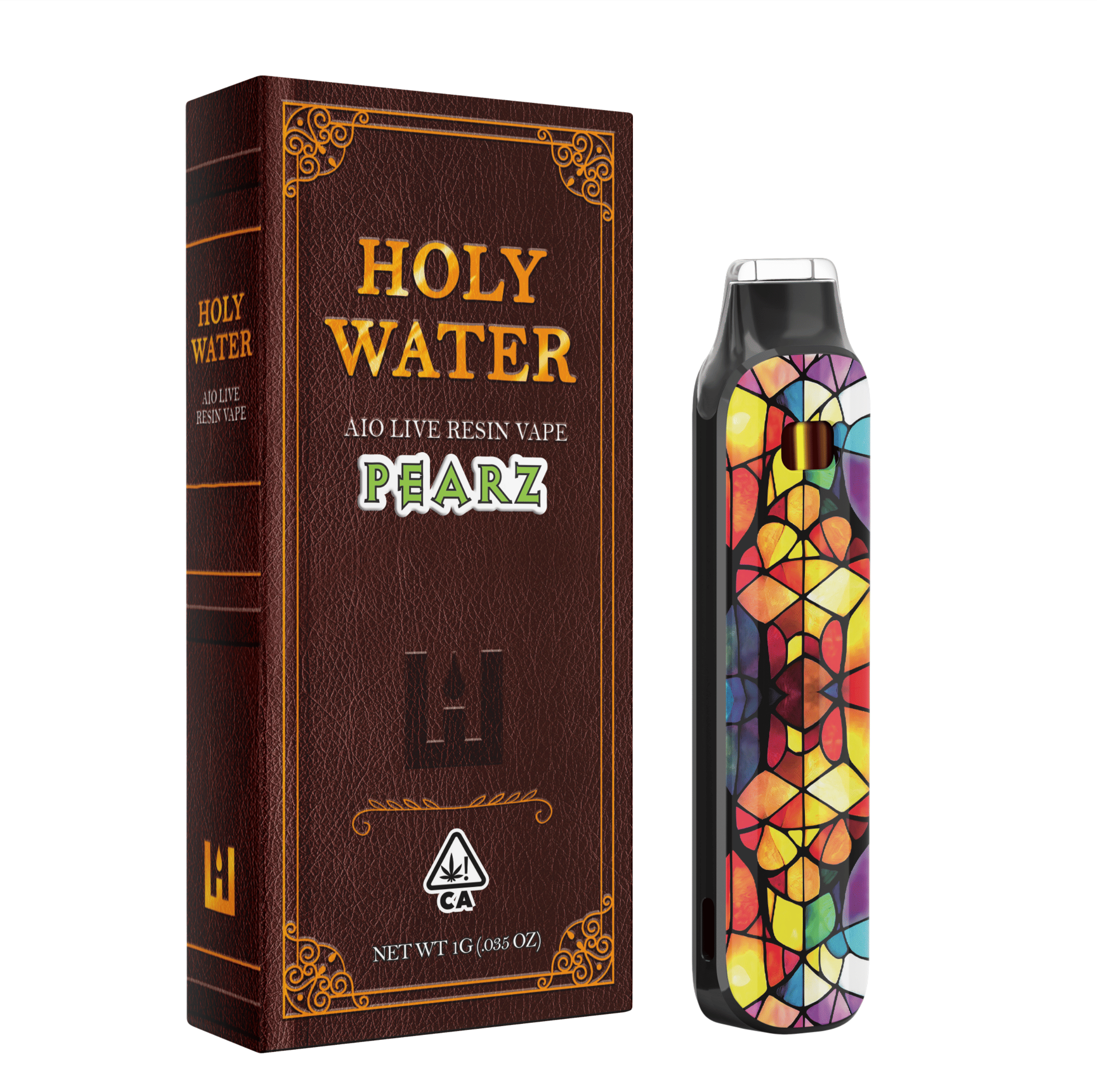 Holy Water: Pearz - 1g Live Resin Disposable