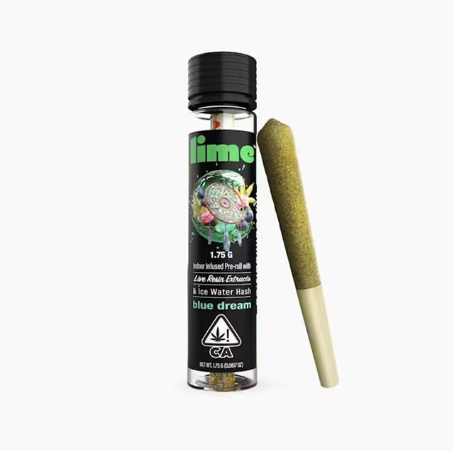 Blue Dream | 1.75g Infused Preroll | Live Resin & Ice Water Hash