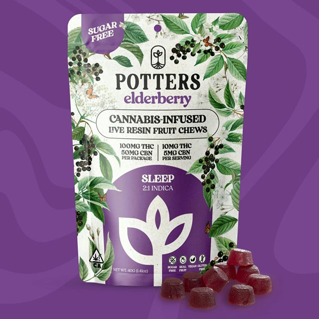 Elderberry | Sugar-Free Gummies | 2:1 THC:CBN