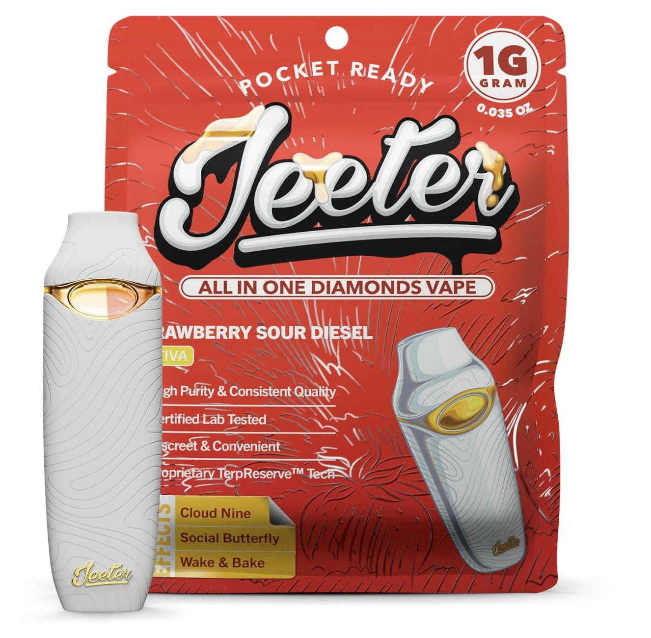 Jeeter: Strawberry Sour Diesel