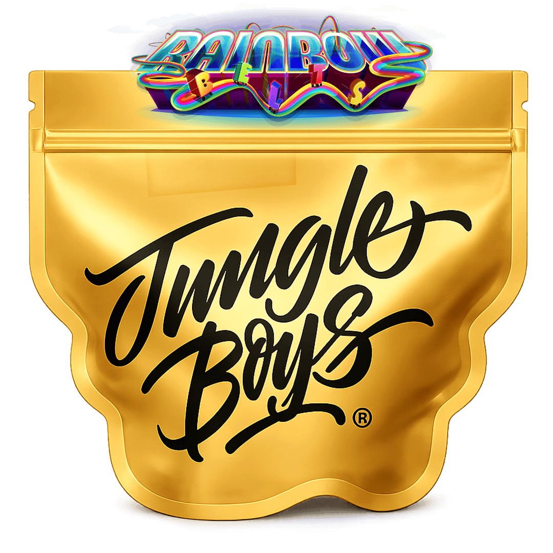 Jungle Boys | Rainbow Belts - 3.5g Gold Mylar