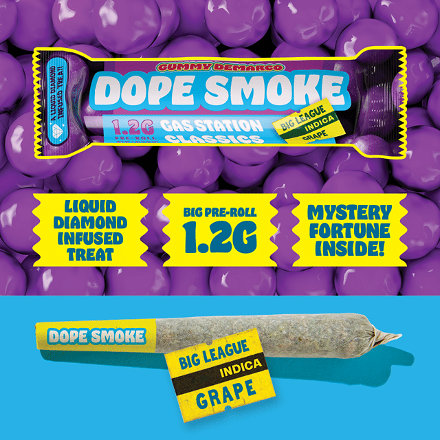 Infused Pre-Roll 1.2g - Big League Grape