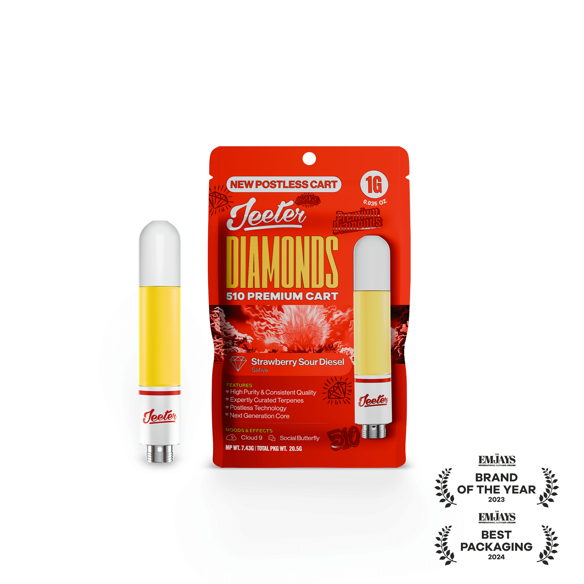 Jeeter: Juice - Strawberry Sour Diesel