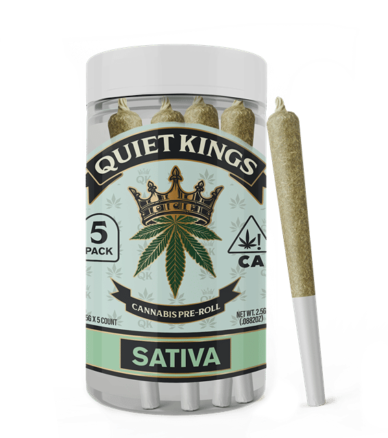 Green Crack - Mini Pre Rolls - 5 pack - 0.5g each - 2.5g