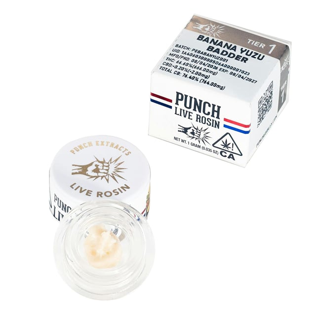 Banana Yuzu T1 1G Rosin Badder