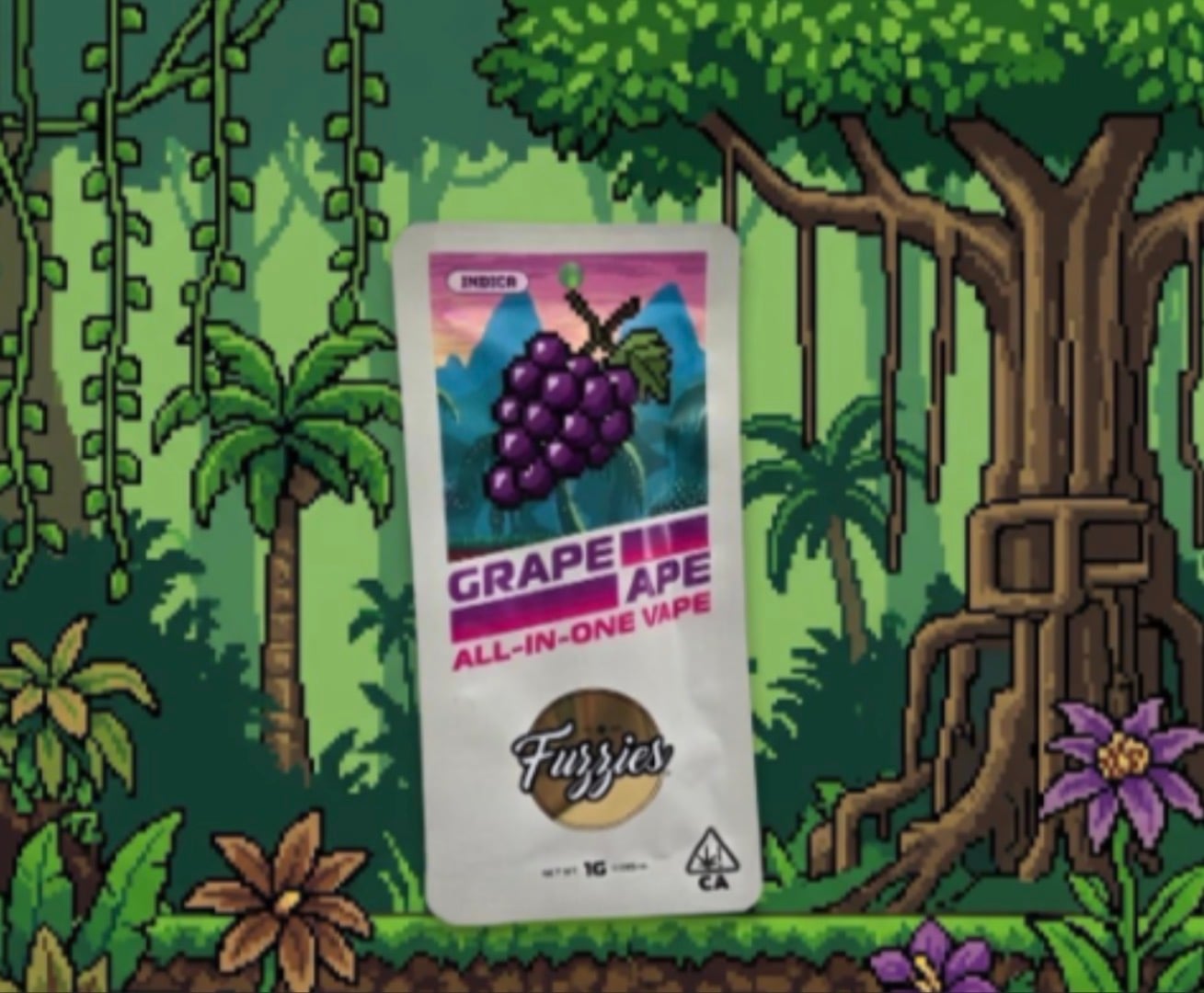 Fuzzies | Grape Ape | AIO | 1g