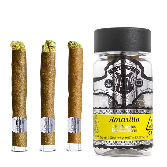 Amarilla - Silver Bluntito - .75g - Hybrid - 3pk