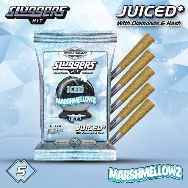 Sluggers - Infused Prerolls - 3.5g 5pk - Iced Marshmellowz