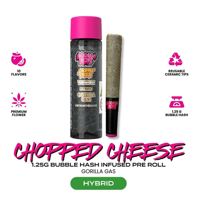 Gorilla Gas | 1.25g Chopped Cheese Infused Joint