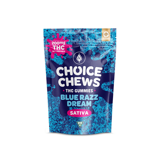 Gummies 200mg - Blue Raz Dream