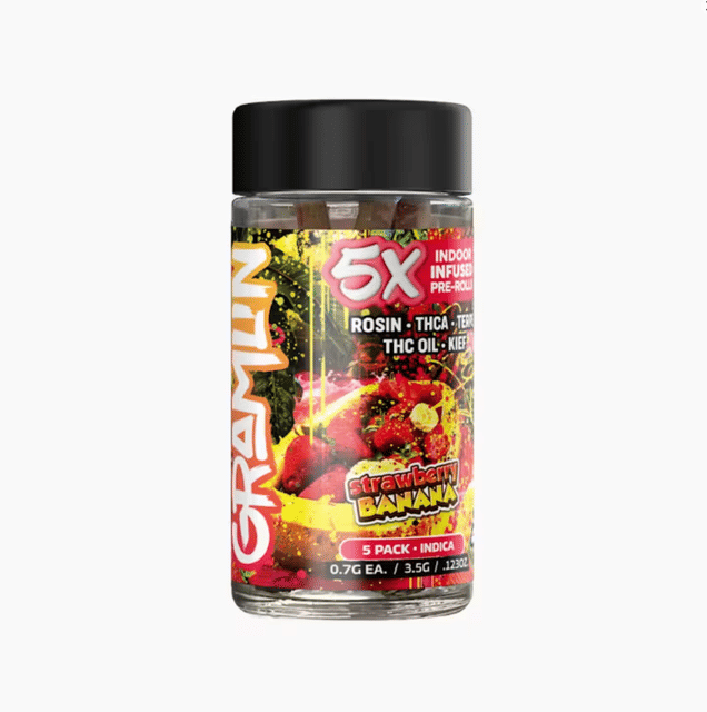 Gramlin: Strawberry Banana - . 5x