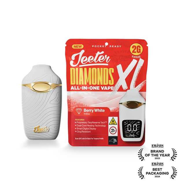 All in One Diamonds Vape 2g - Berry White