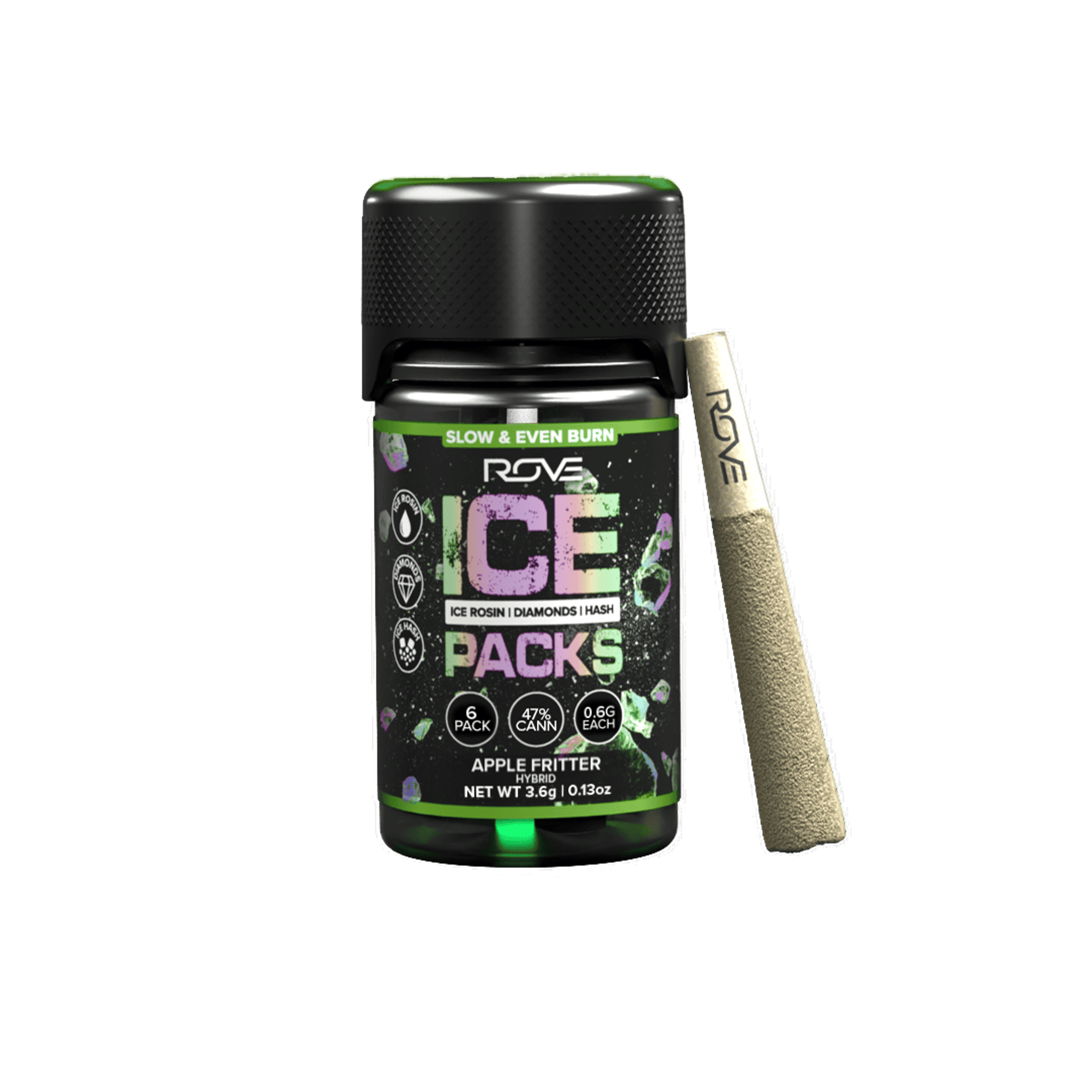 Rove | .6gx6pk - Apple Fritter - Infused Ice Packs - Hybrid - Rove - - $33.24 - Pre-Rolls