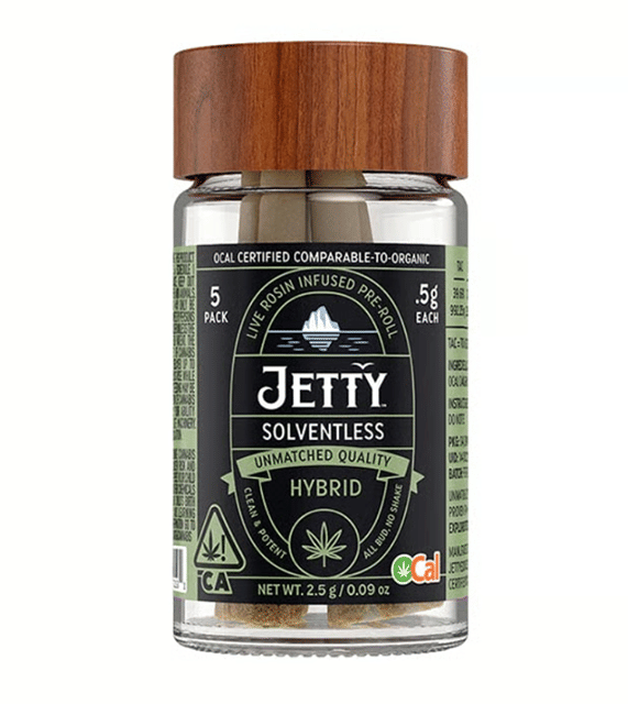 Nam Wah x Coup Runtz | .5g x 5 Live Rosin Pre-Roll Pack
