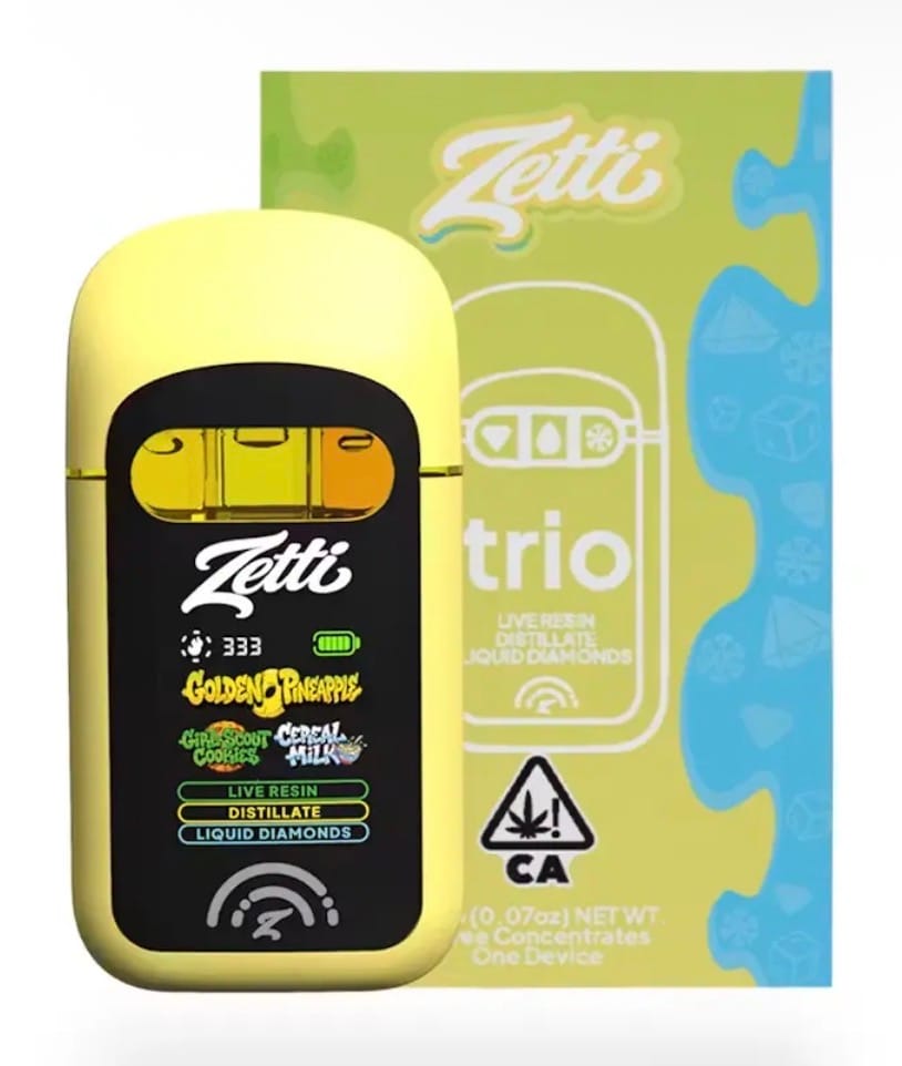 Zetti: Med - Golden Pineapple - Trio