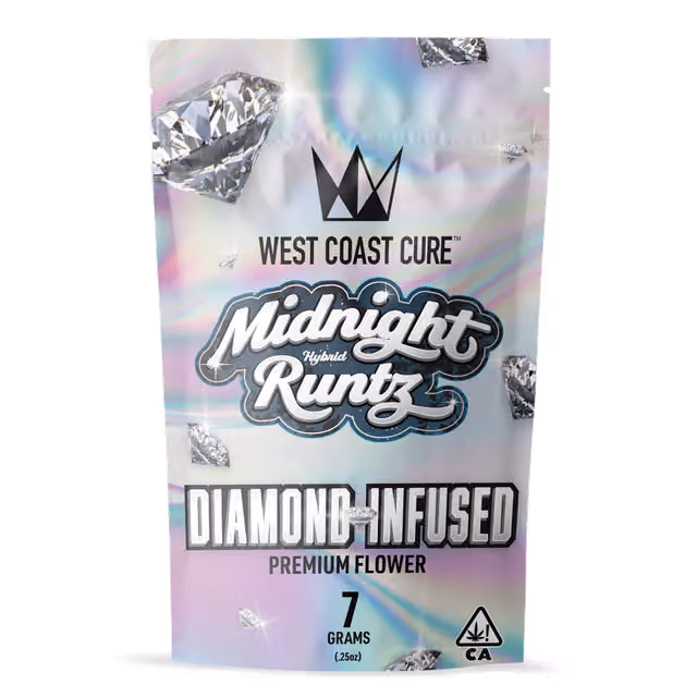 Midnight Runtz | 7G Diamond Infused Flower