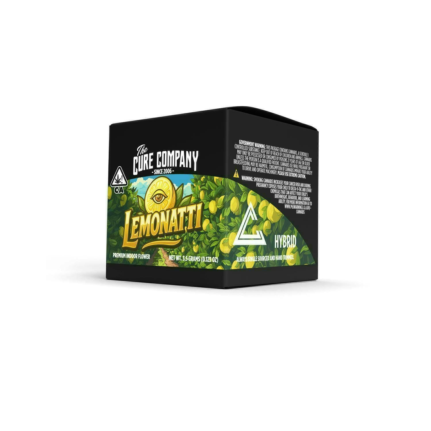 The Cure Company: Lemonatti - (3.5g) Indoor Flower