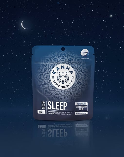 KANHA FX | Marionberry Plum | 3:2:1 CBN:THC:CBD | 100mg | 10ct | 10mg