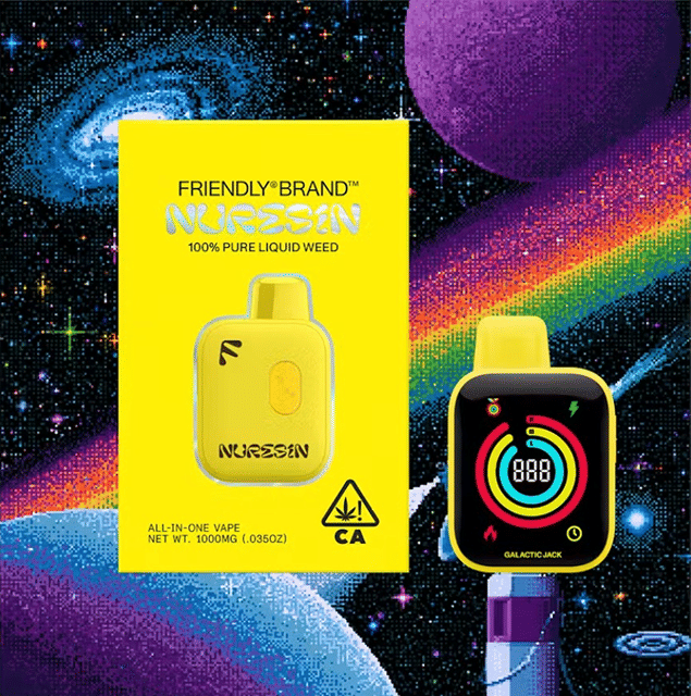 Friendly AIO - Galactic Jack - Nuresin All-In-One Vape - 1g