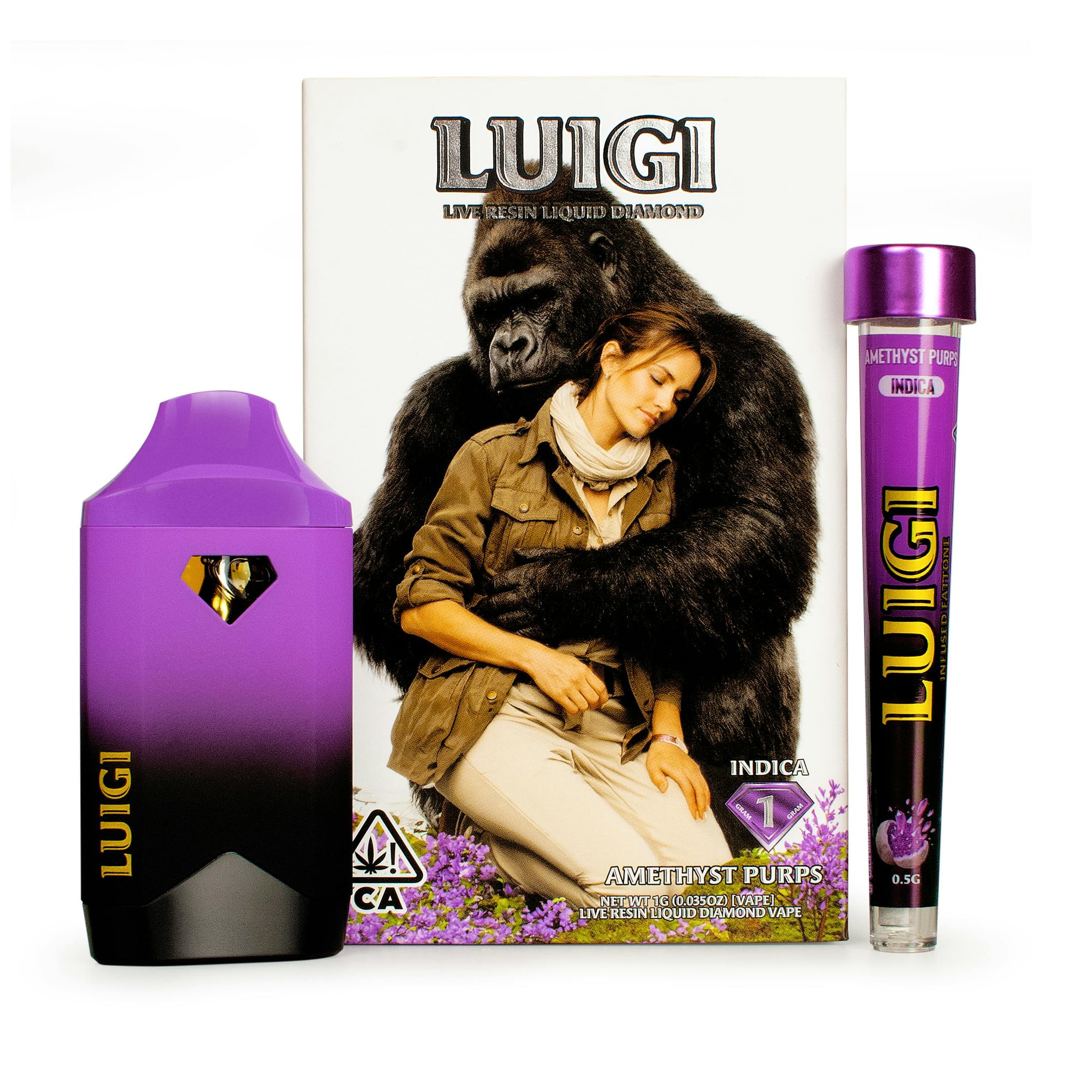 Luigi AIO Dual Pack | Amethyst Purps - Luigi - - $20.50 - All-In-Ones