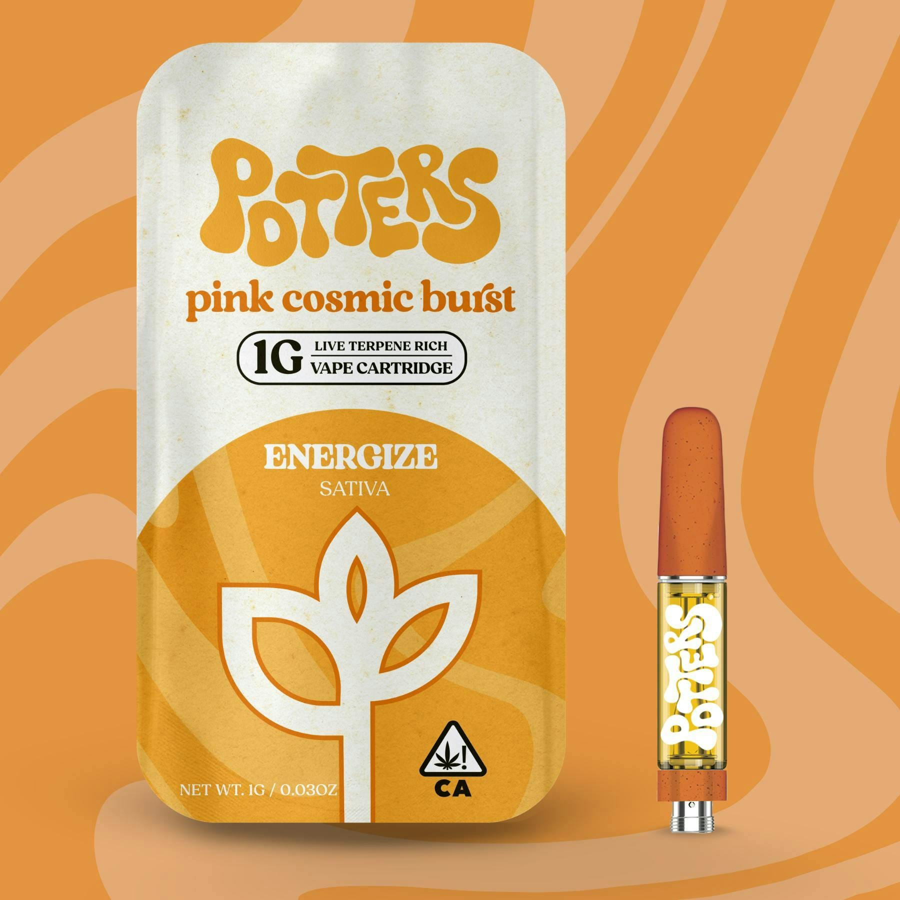 Potters Brand: Pink Cosmic Burst