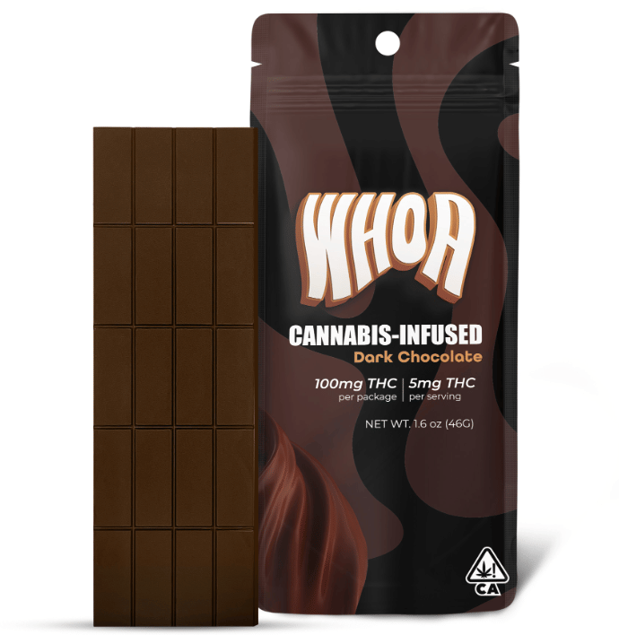 Whoa: Dark Chocolate Bar 100mg