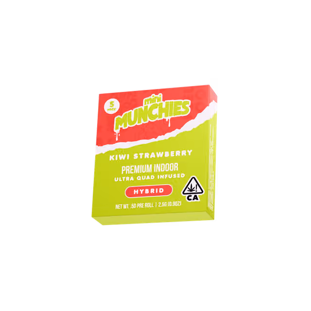 Kiwi Strawberry | .5g x 5 Infused Pre-Roll Pack