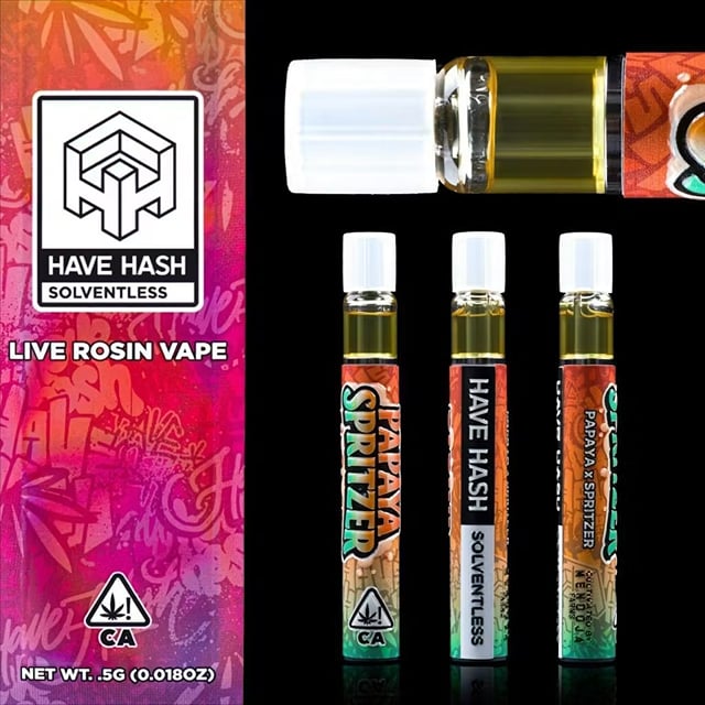 Papaya Spritzer - Live Rosin - AIO - .5g