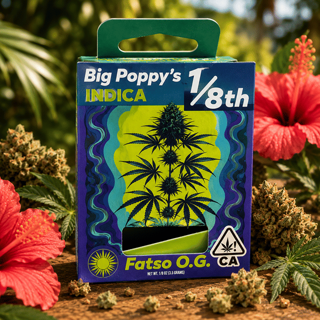 Fatso OG (I) 3.5g Big Poppy's | Poppy's