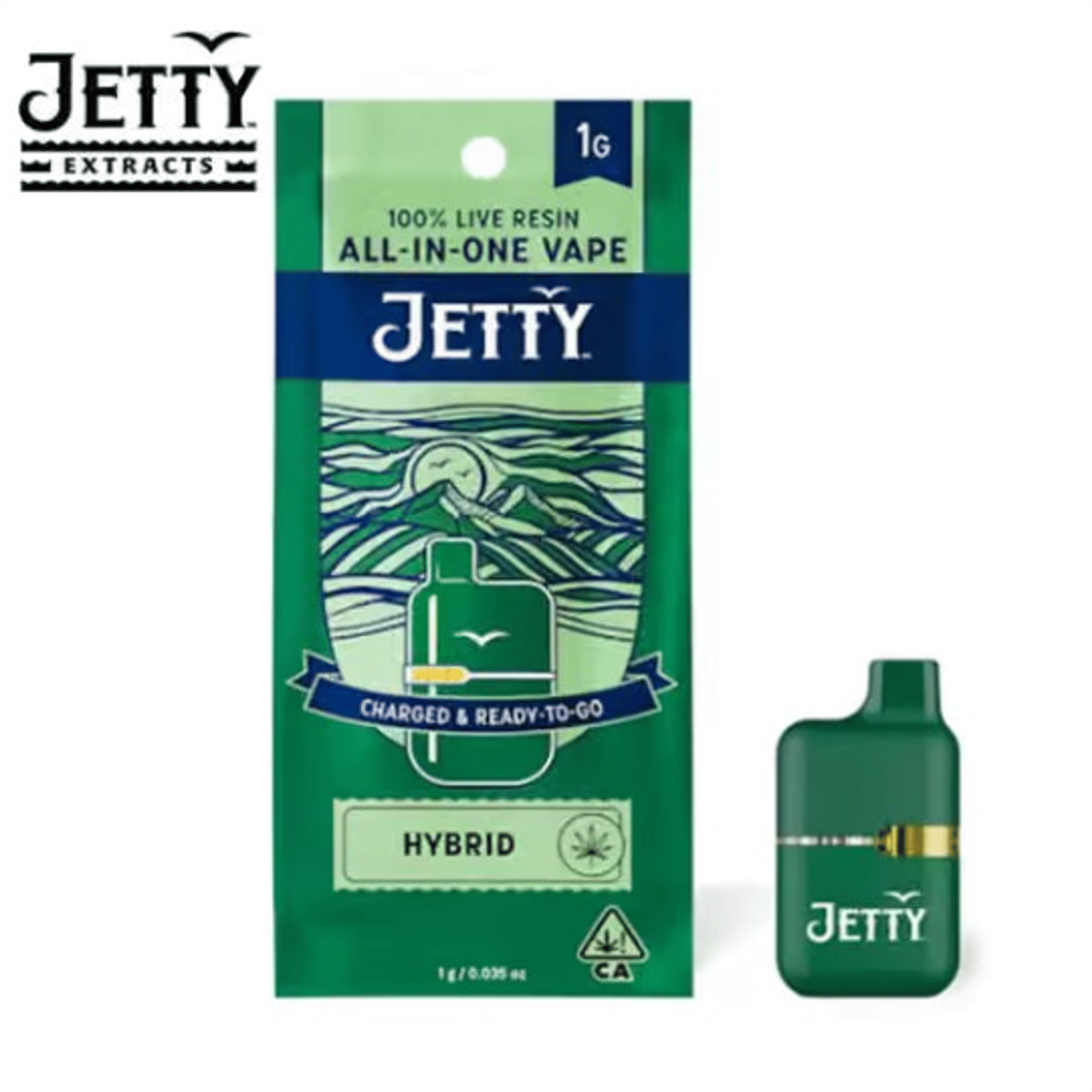 Jetty AIO - Banana Havoc - Live Resin (All-In-One) - 1g - Jetty Extracts - BH - Resin AIO - 1g - $35.99 - Disposable Vapes