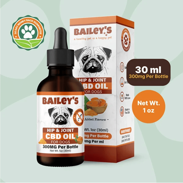 Hip & Joint CBD Oil For Dogs | 30ML