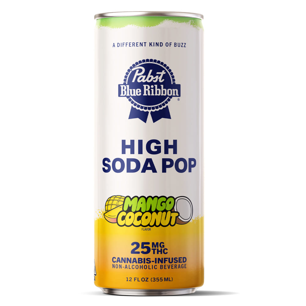 Pabst Blue Ribbon: Mango Coconut High Soda