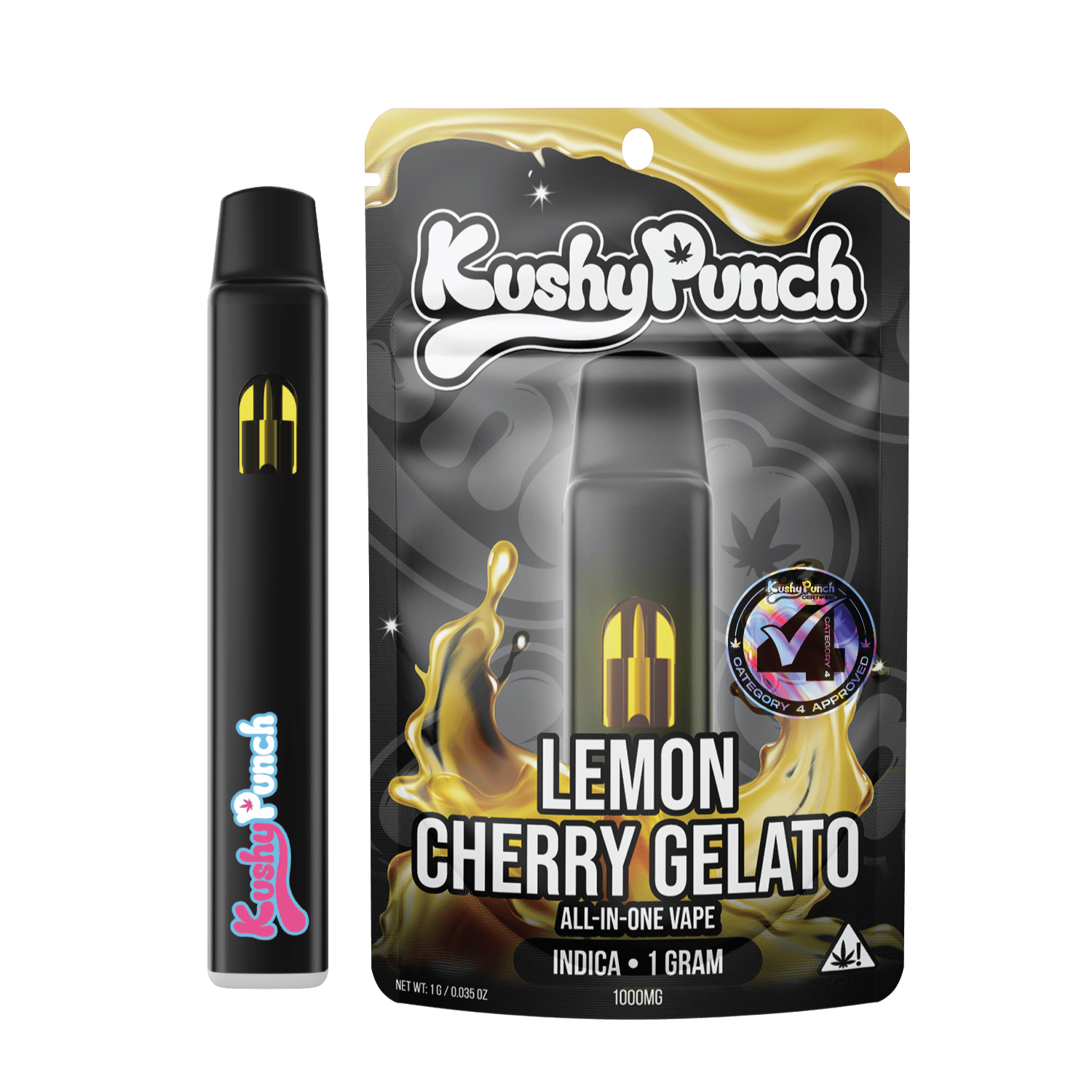 Kushy Punch: Lemon Cherry Gelato