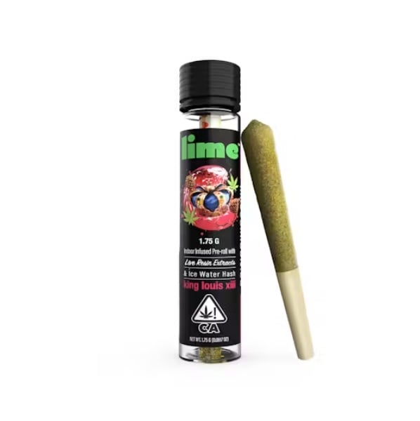 King Louis XIII | 1.75g Infused Preroll | Live Resin & Ice Water Hash
