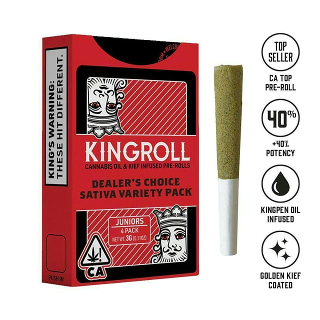 Jr | Sativa Mix#6 Variety Pre-roll Pack | .75g 4pk