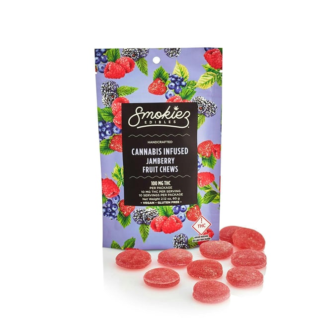 100MG Gummies 1:1 THC:CBN Jamberry
