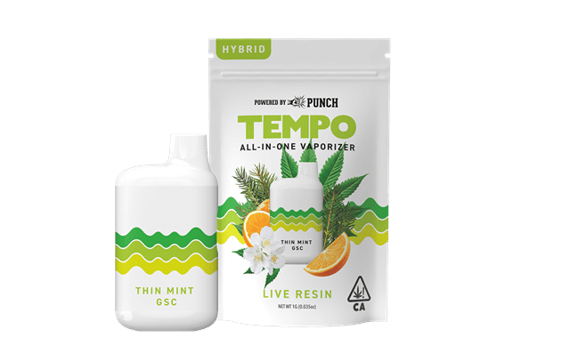Tempo | Thin Mint GSC | Live Resin AIO Disposable | 1g