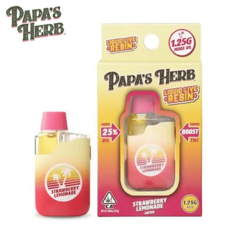 Papa's Herb: Strawberry Lemonade
