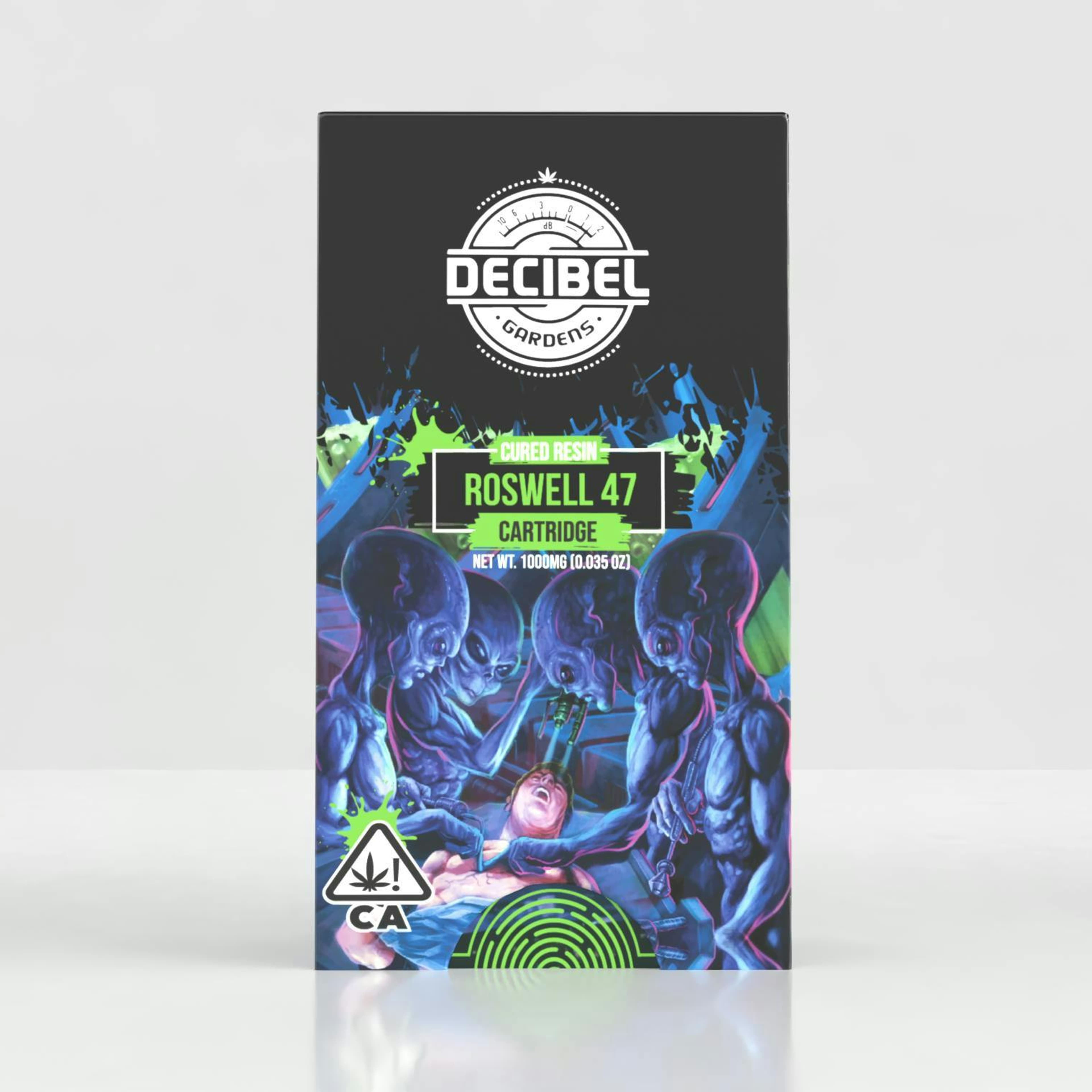 Decibel Gardens | 1g - Roswell 47 - Resin Cartridge - Decibel Gardens - - $40 - Vape Carts