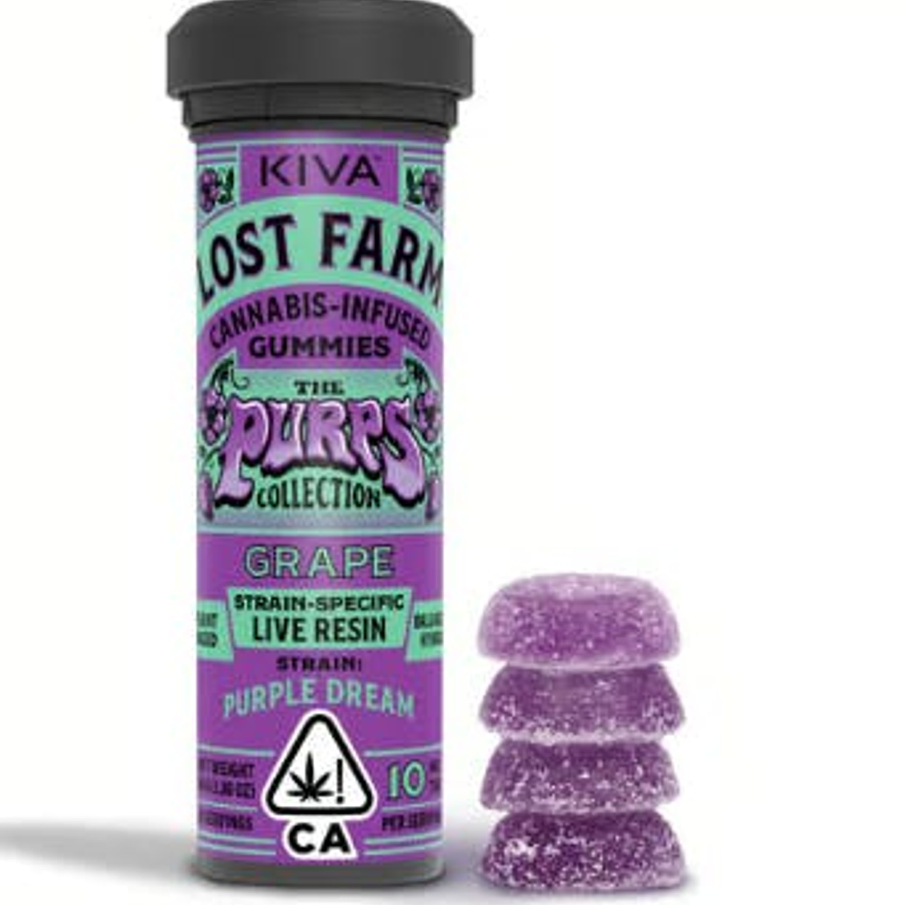 Lost Farm Rosin Gummies | Purple Dream - Lost Farm - - $20 - Edibles