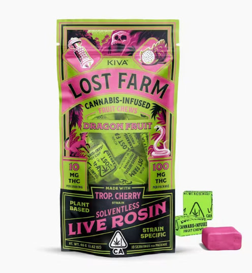 Lost Farm - Chews Dragonfruit Trop. Cherry Live Rosin
