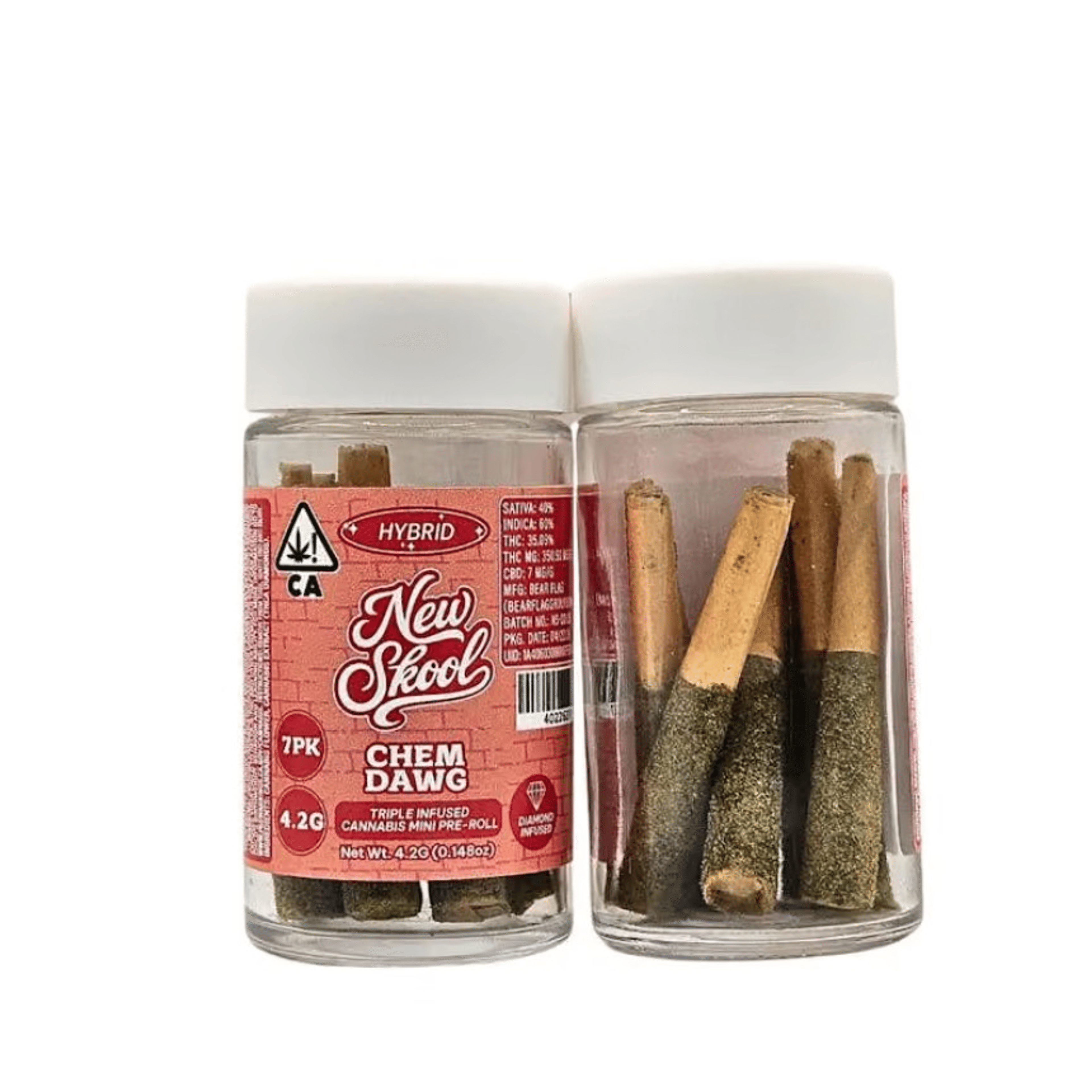 New Skool - Cherry Pie - Infused Pre-Roll 7-Pack - 4.2g | BOGO EVERYDAY - New Skool - CP - Infused PR PK - 4.2g - $34.99 - Pre-Roll Packs