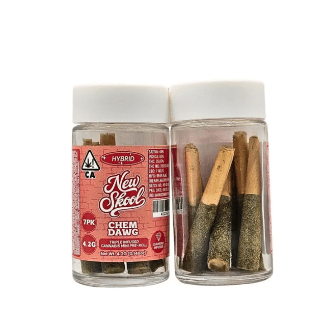 New Skool - Cherry Pie - Infused Pre-Roll 7-Pack - 4.2g | BOGO EVERYDAY