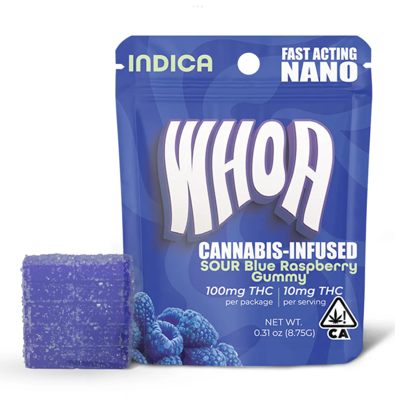 Whoa: Sour Blue Raspberry