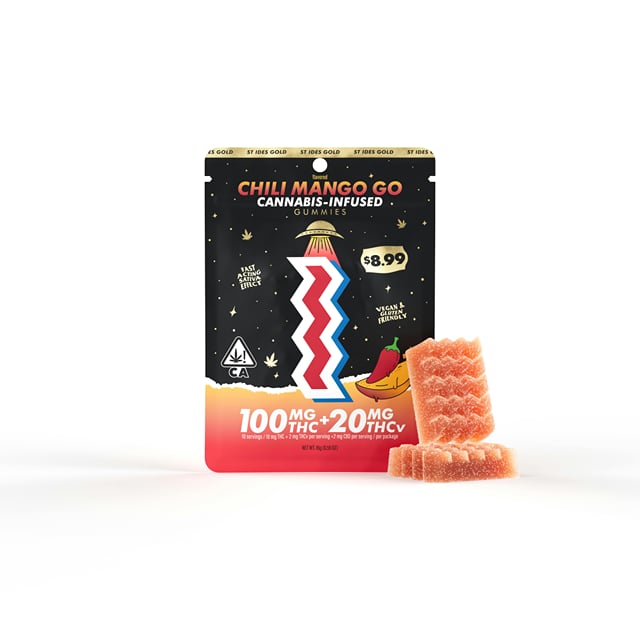 Chili Mango Go Gummy - 100mg THC + 20mg THCv