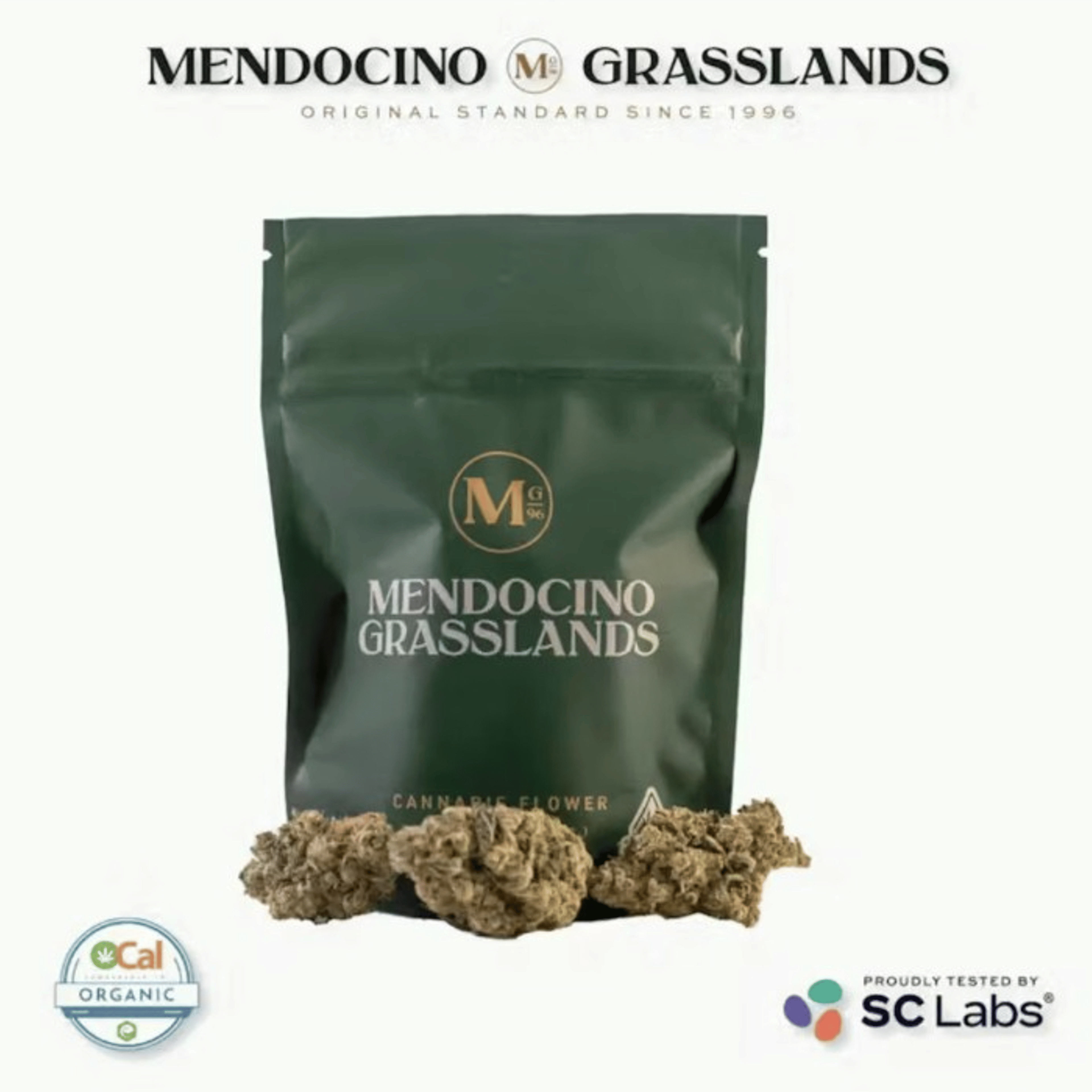 Mendocino Grasslands - Sasso Cookies - 3.5g - Mendocino Grasslands - SC - OCal GH Flower - 3.5g - $12.99 - Sungrown & Mix Lights Flowers