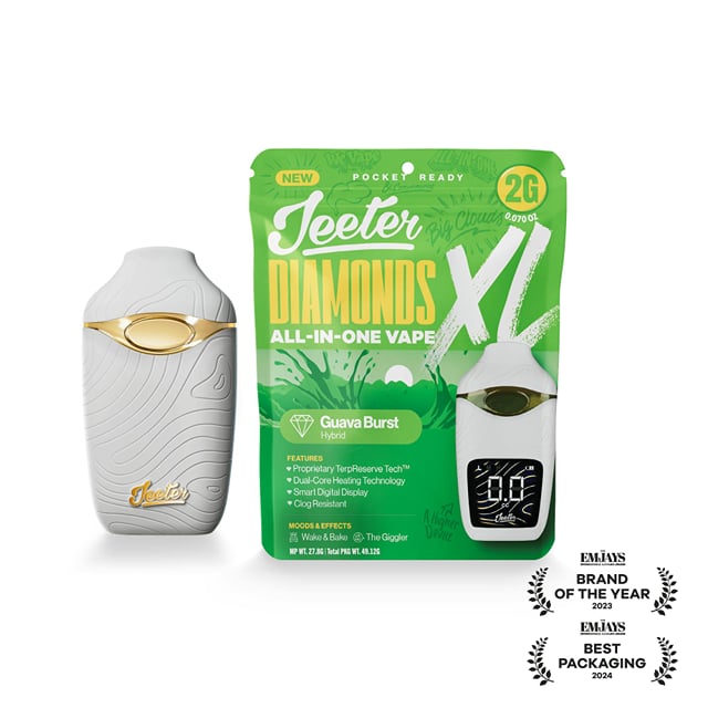 All in One Diamonds Vape 2g - Guava Burst