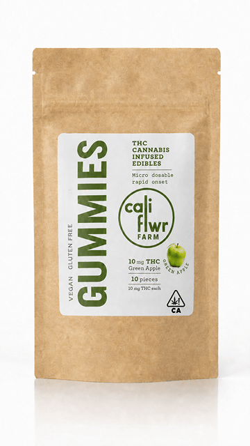 Cali Flwr Farm 2.6g Gummies - Green Apple