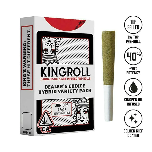 Hybrid Variety Pack #4 | Infused Joints | 0.75g each | 4pk